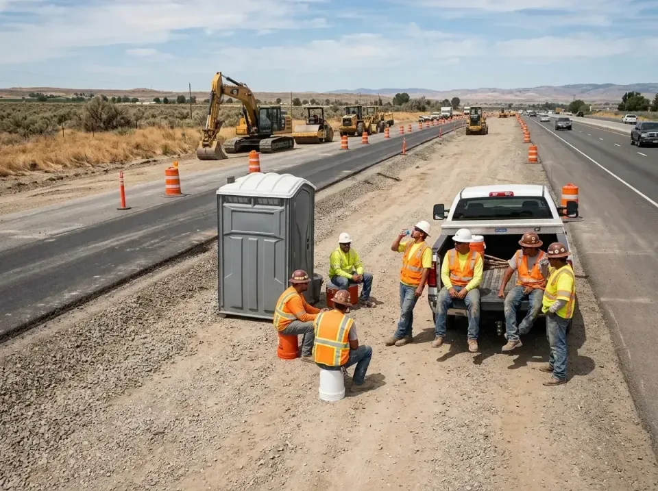 highway-road-construction-crew-007 — frequently asked questions, Porta Potty and Restroom Rentals in Immokalee, FL